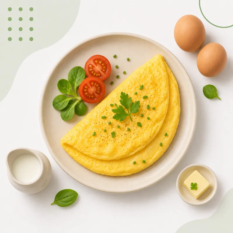 Herb omelette