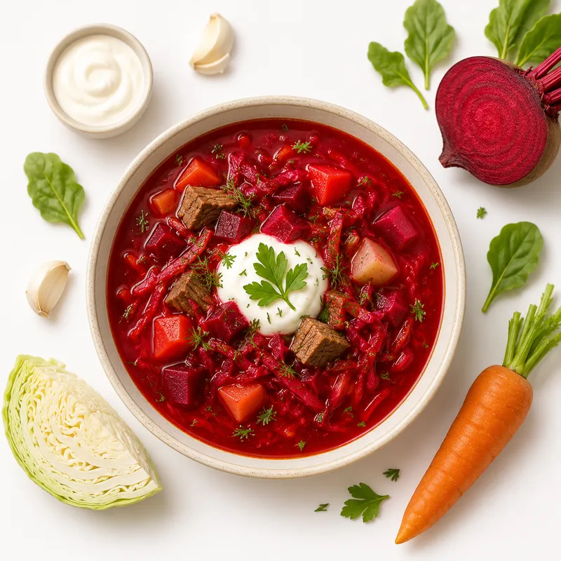 Classic borscht