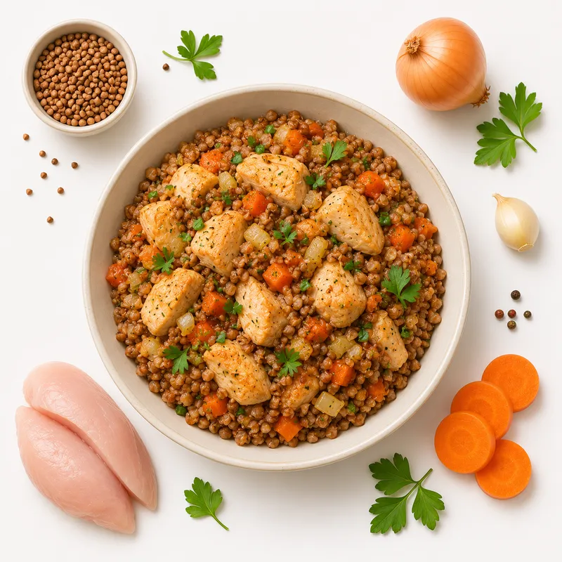Buckwheat with chicken