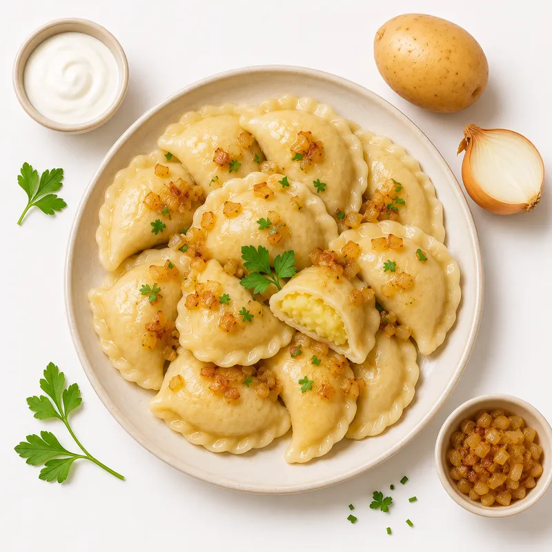 Potato varenyky