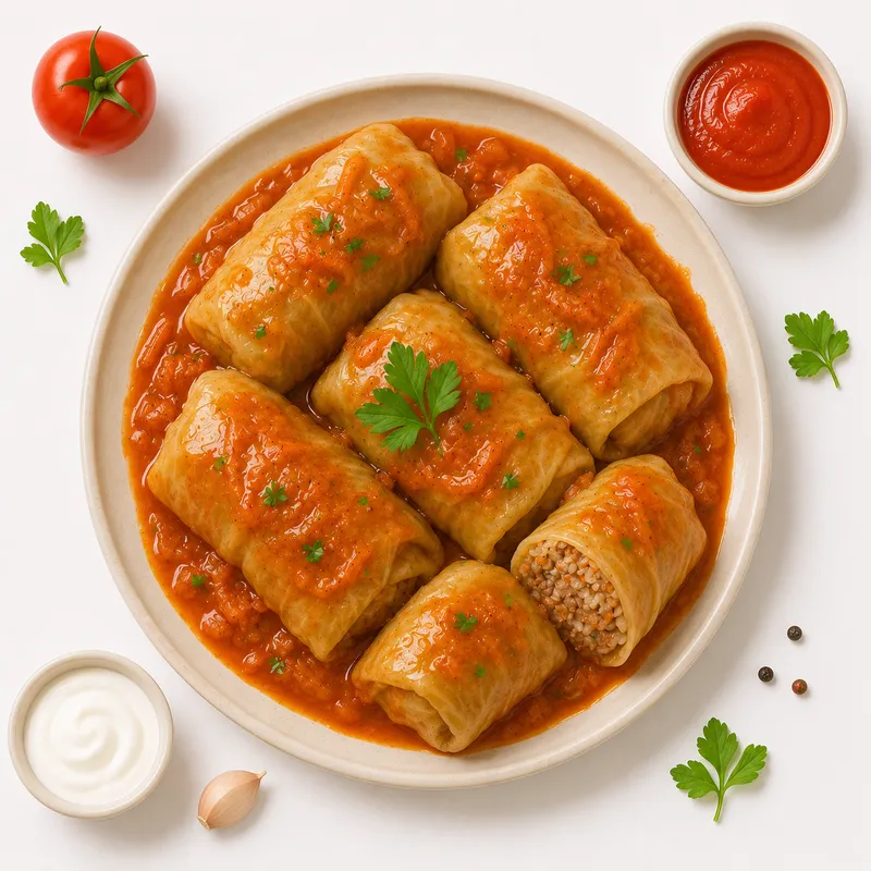 Stuffed cabbage rolls