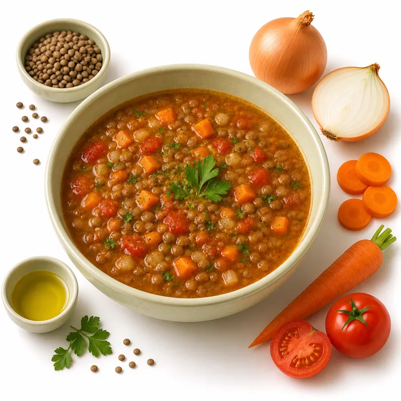 Lentil soup