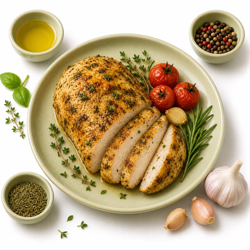 Herb baked chicken