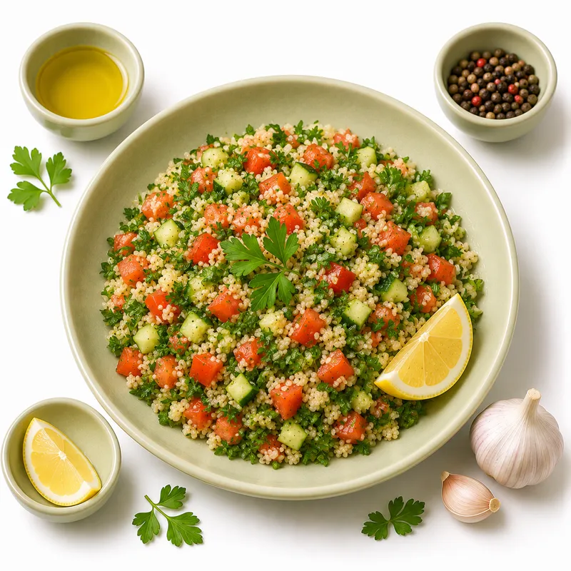 Bulgur herb salad