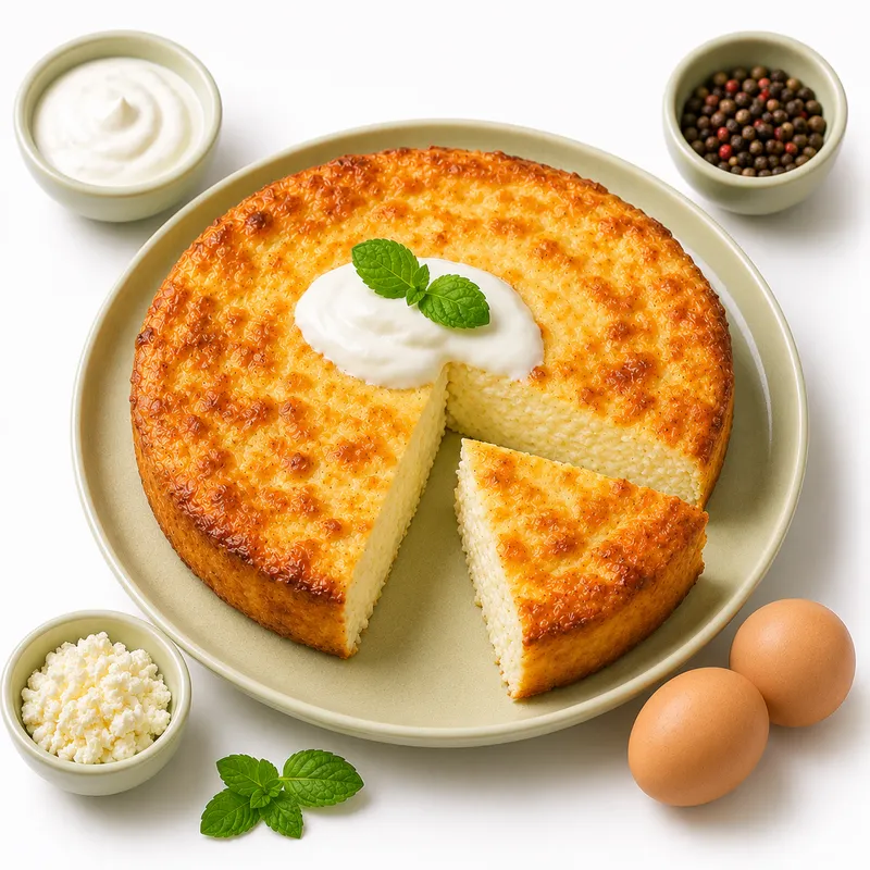 Cottage cheese bake