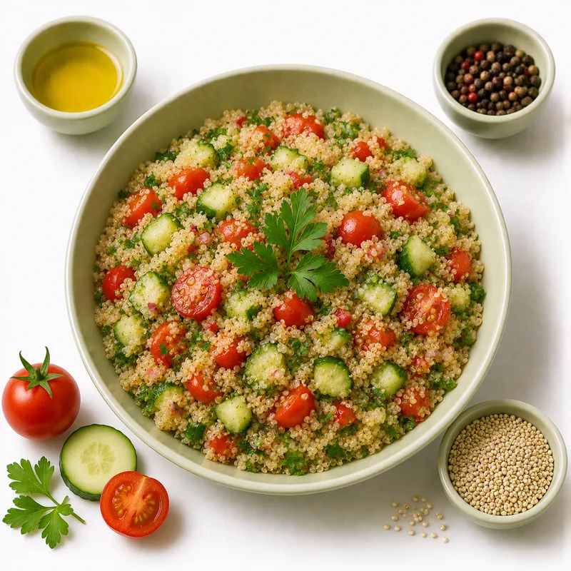 Quinoa vegetable salad