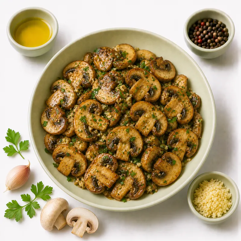 Garlic butter mushrooms