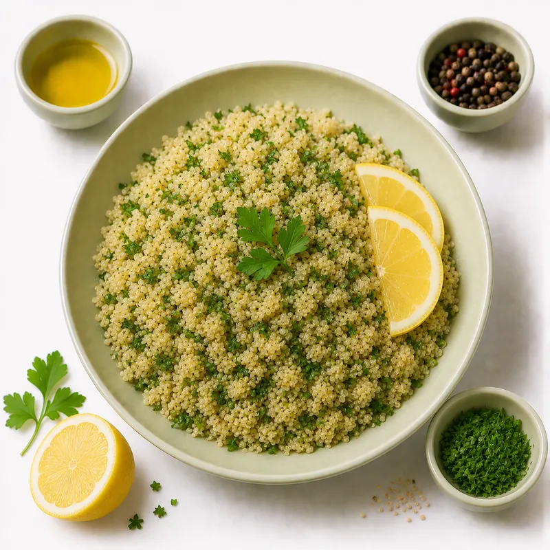 Quinoa with herbs