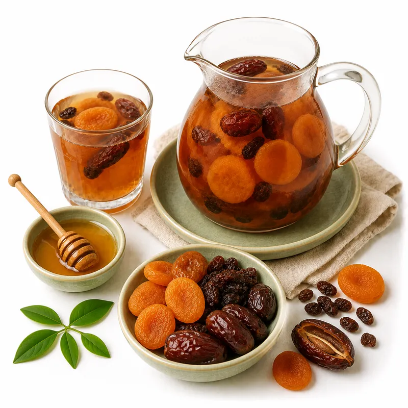 Uzvar dried fruit drink