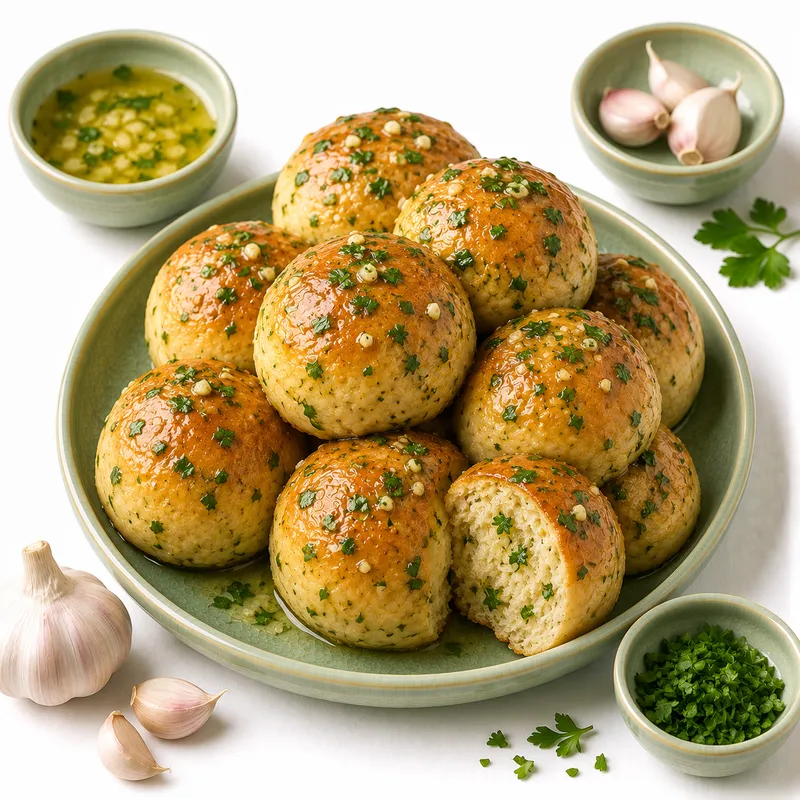 Garlic pampushky