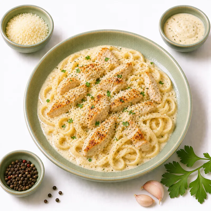 Creamy chicken pasta