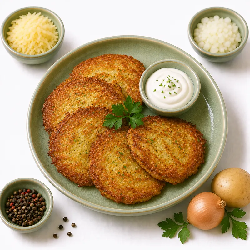 Deruny potato pancakes