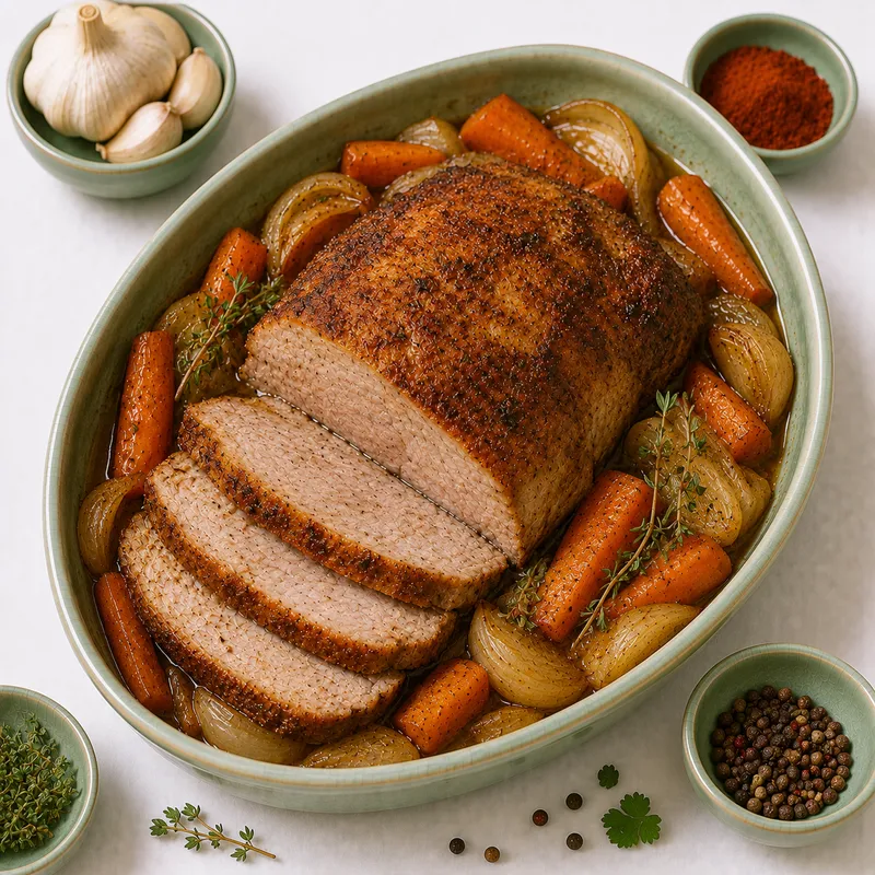 Home style pork roast
