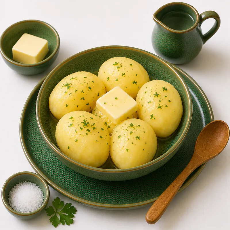 Boiled potatoes