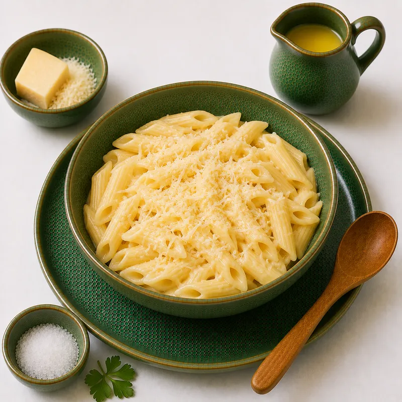 Pasta with cheese