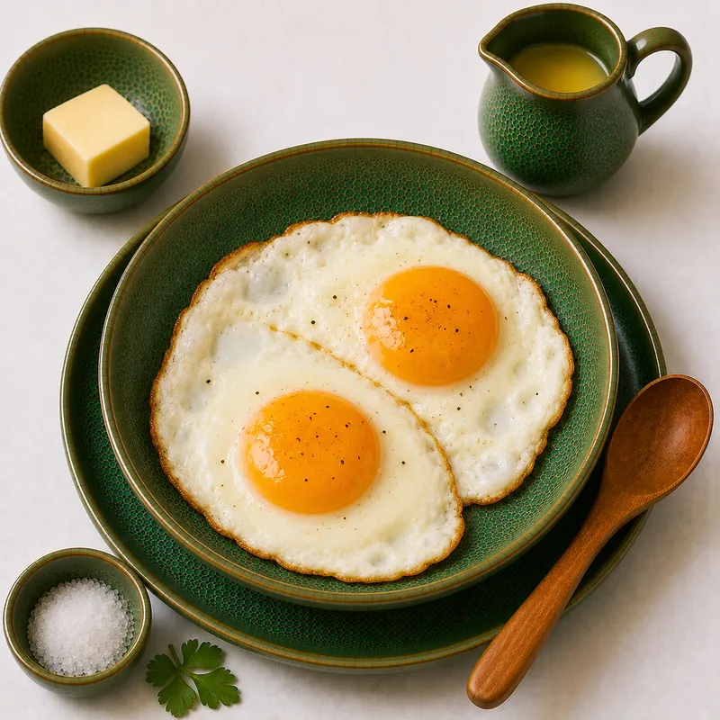 Fried eggs