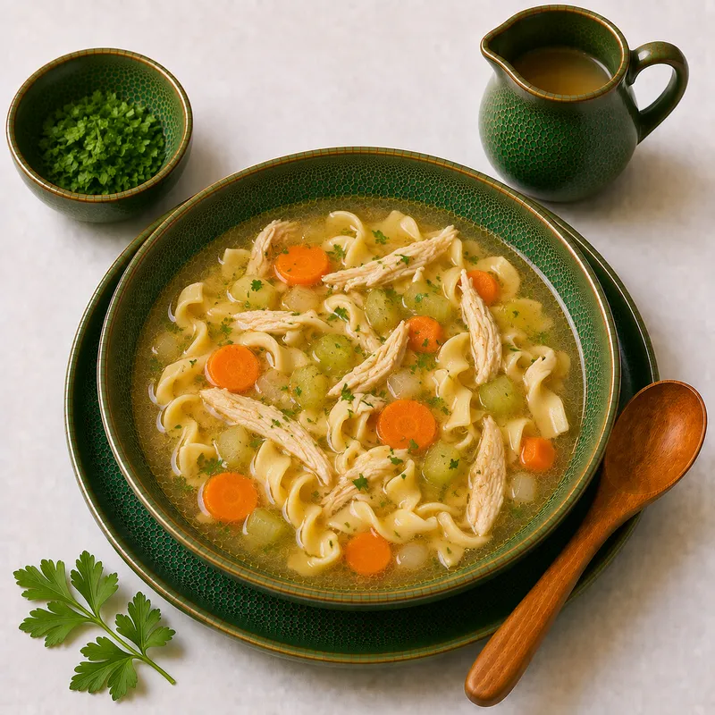 Chicken noodle soup