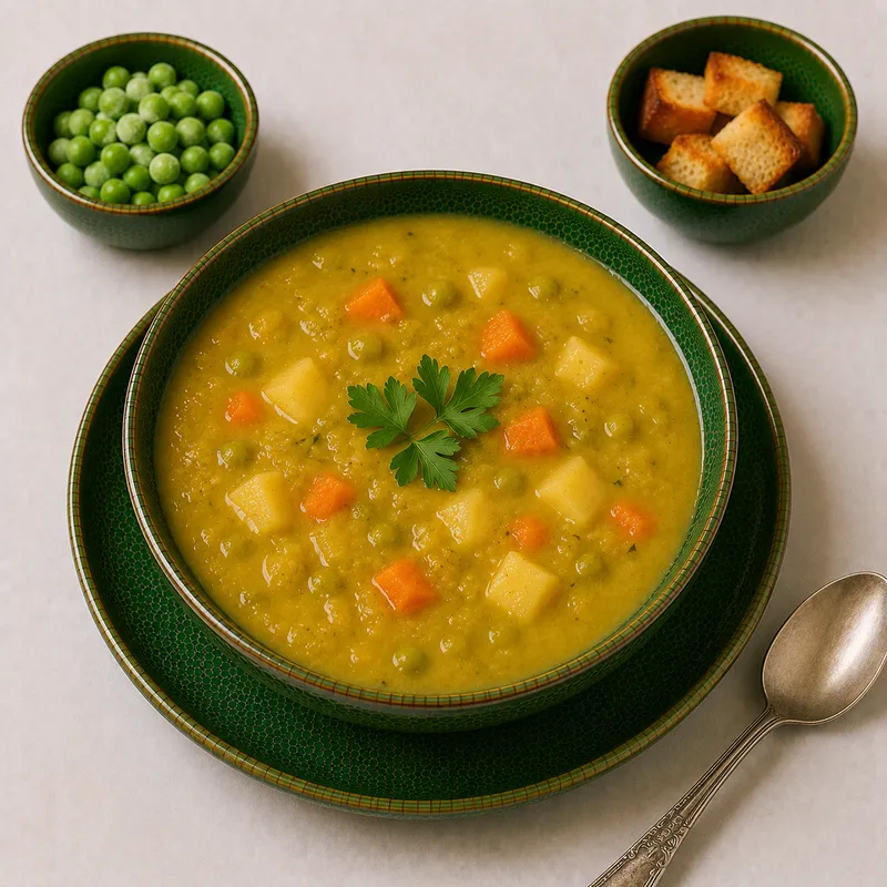 Pea soup