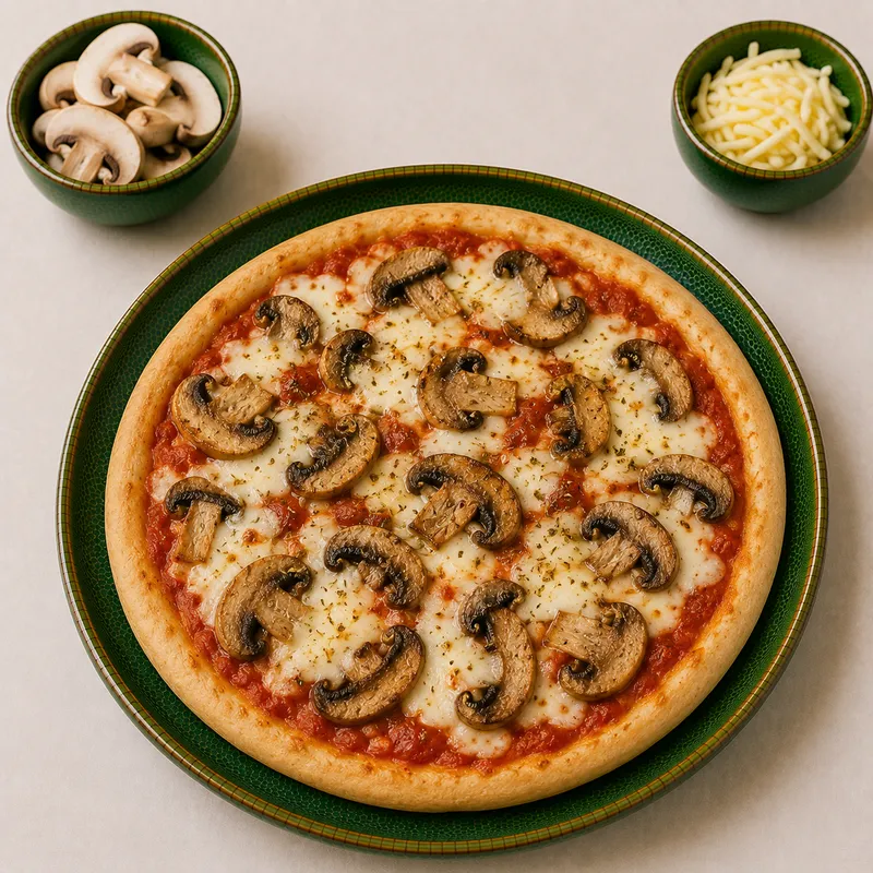 Mushroom pizza