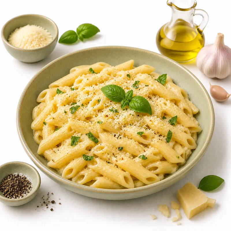 Cottage cheese pasta