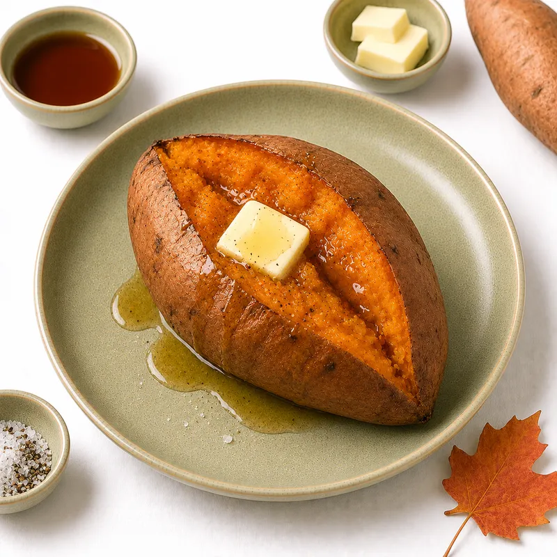 Baked sweet potato