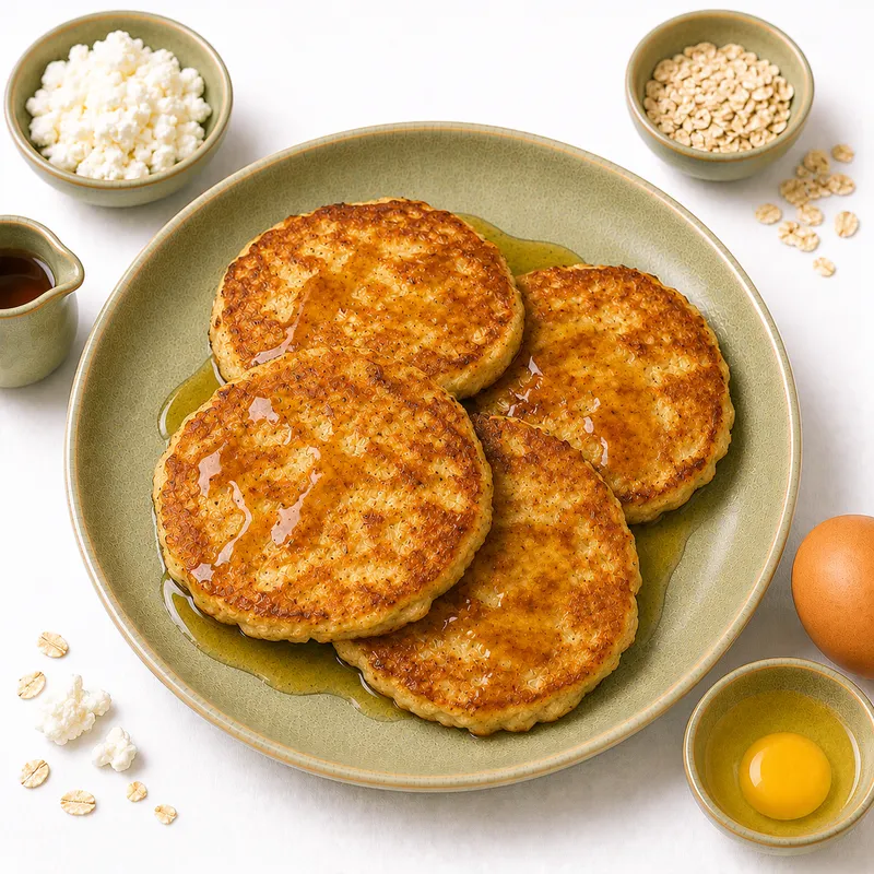Cottage cheese pancakes