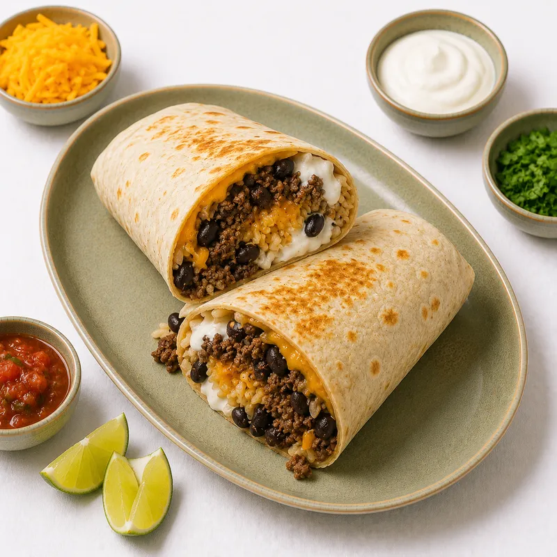 Beef burrito