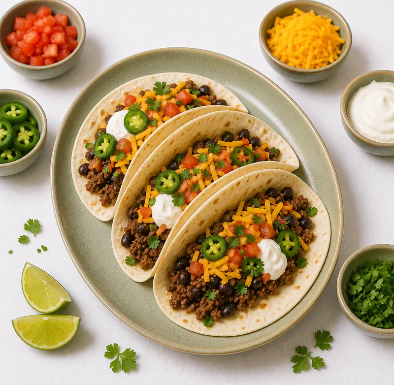 Beef tacos