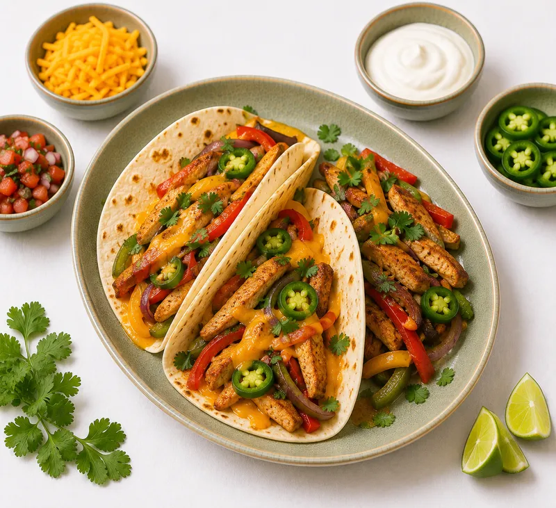 Chicken fajitas