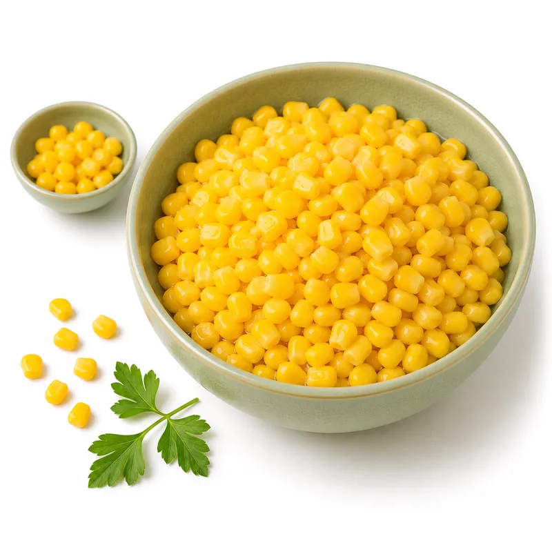Canned sweet corn