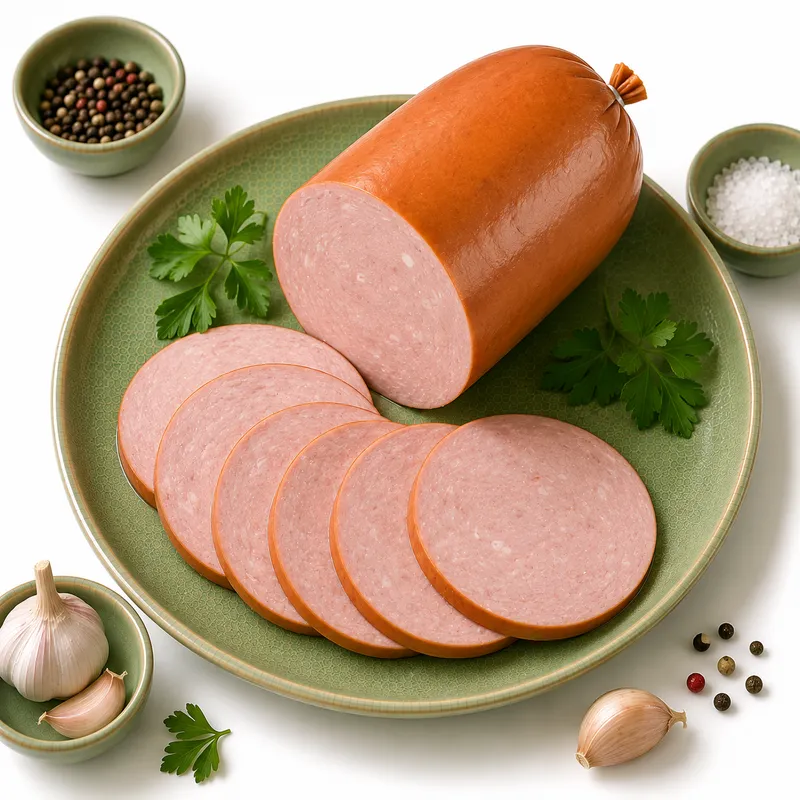 Cooked sausage