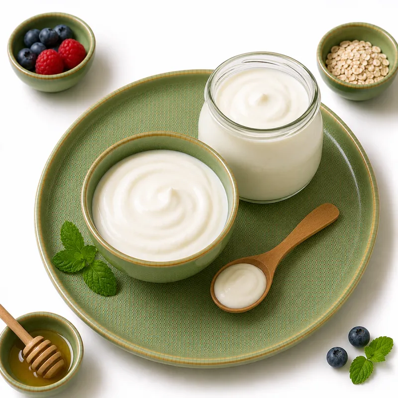 Plain yogurt