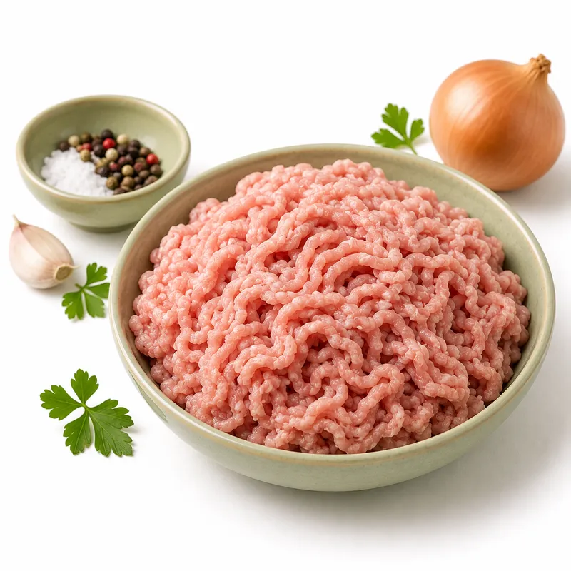 Ground pork